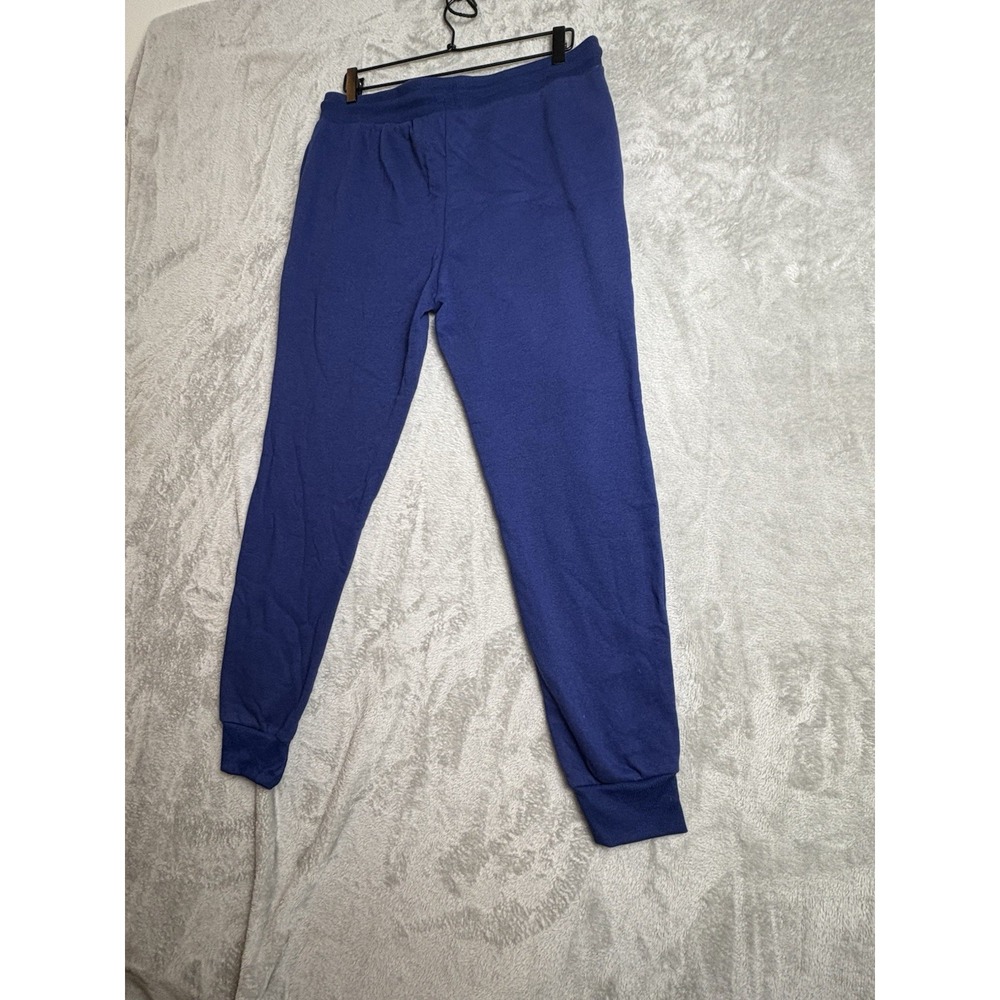 MTV Music Television Pants Mens 3XL Blue Retro Graphic Joggers Drawstring Lounge - Picture 11 of 11